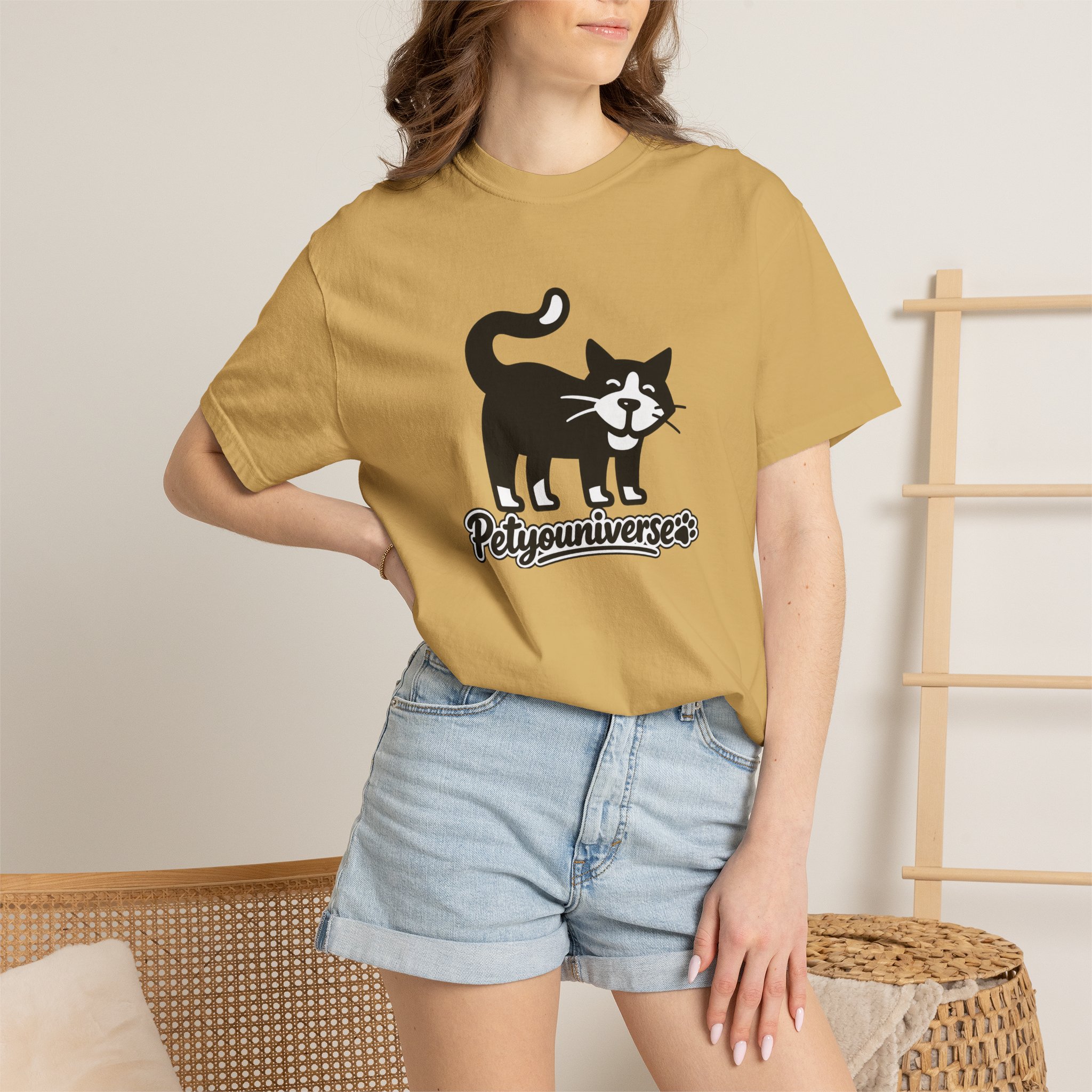 PetYouUniverse Cat Graphic T-Shirt — Vintage Cat Logo Tee - Image 20