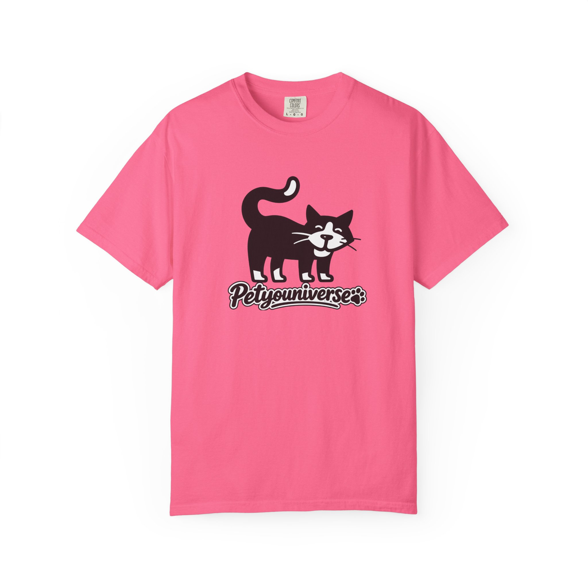PetYouUniverse Cat Graphic T-Shirt — Vintage Cat Logo Tee - Image 127