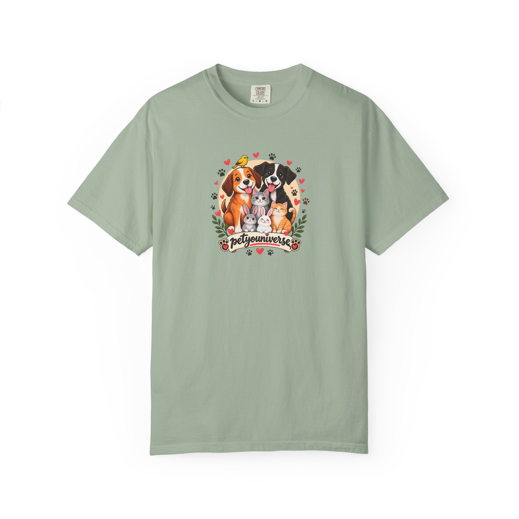 Dog Mom & Dad T-Shirt — 'Pet Parents' Cute Puppy Portrait Tee - Image 55