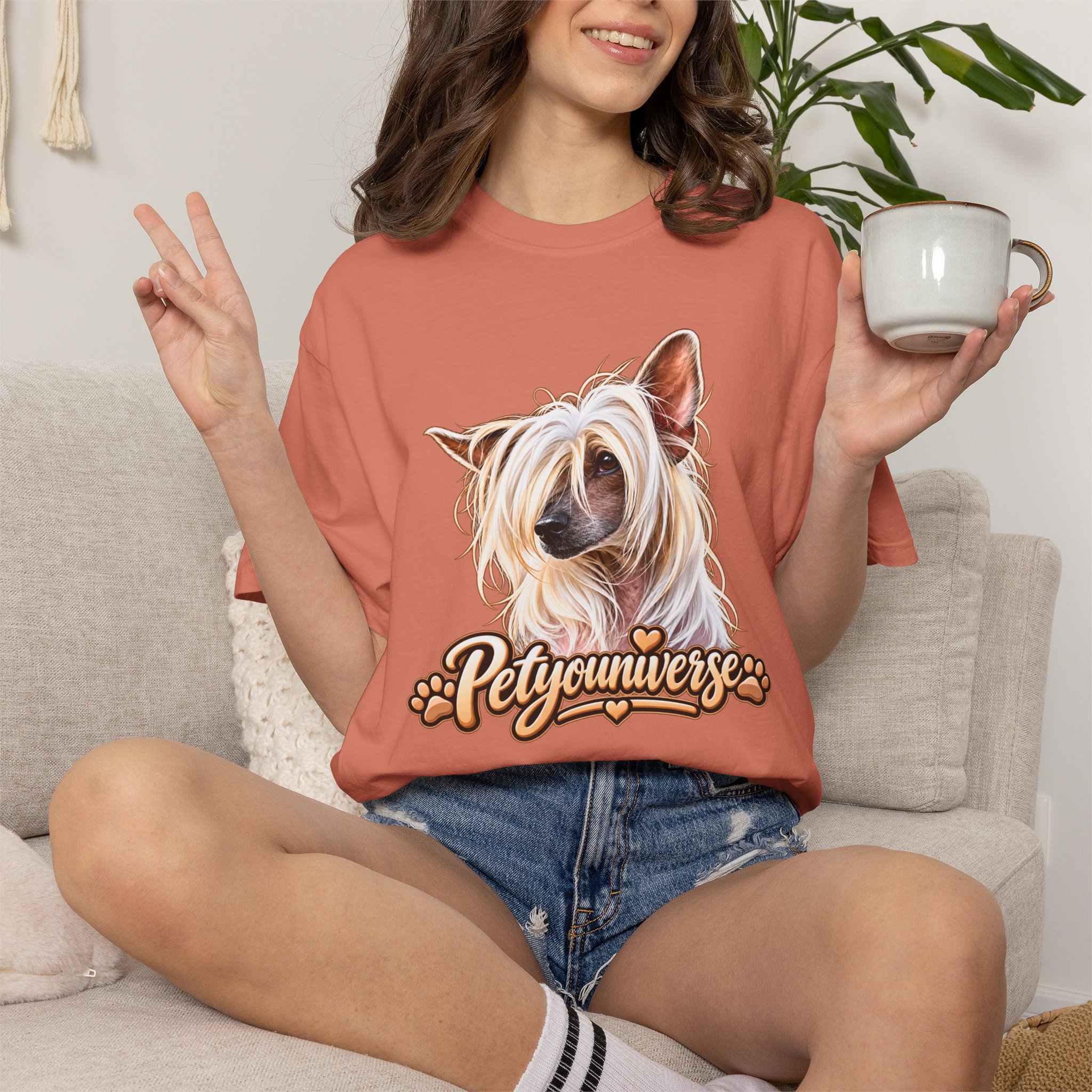 PetYouniverse Chinese Crested Dog T-Shirt — Cute Pet Portrait Tee - Image 3