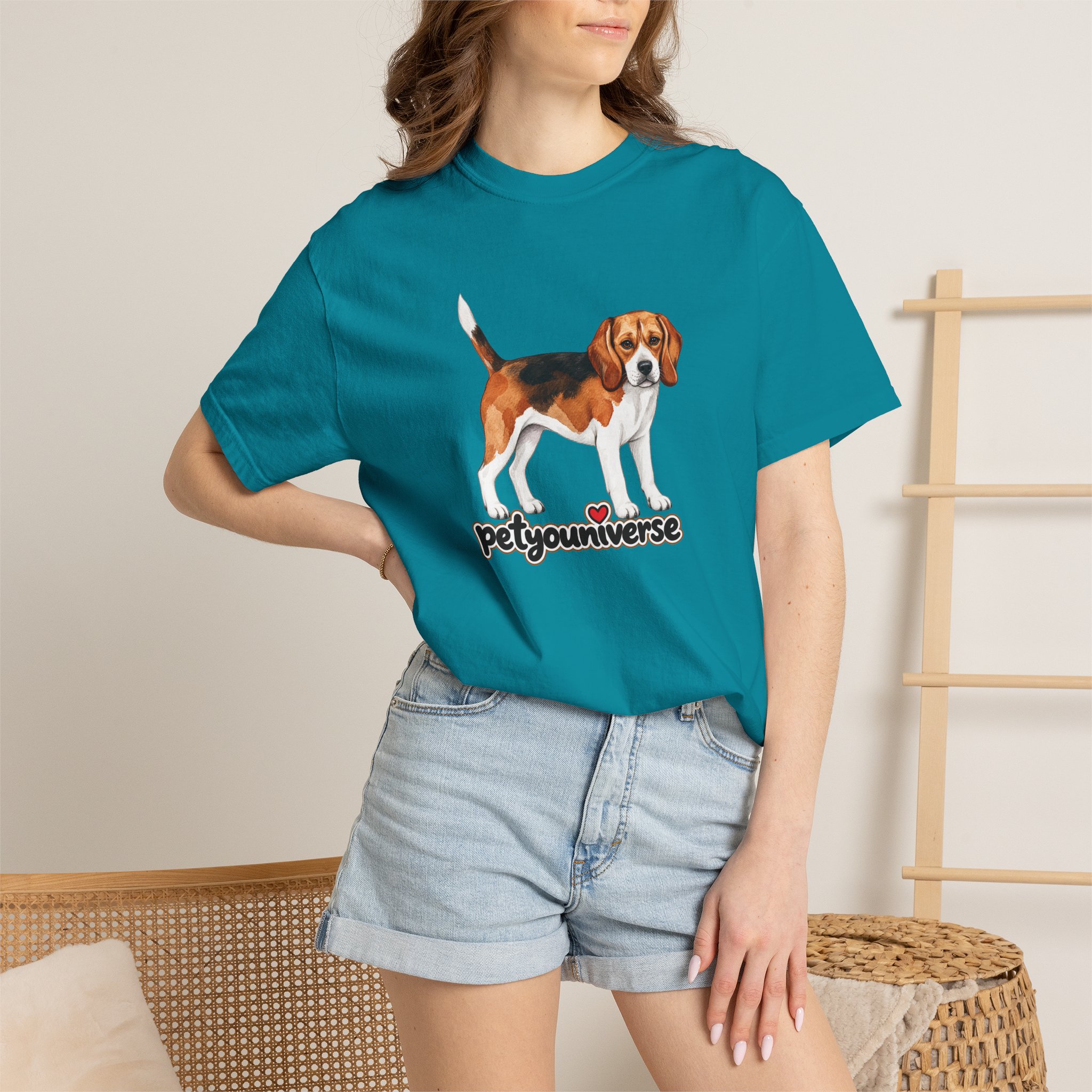 Beagle PetYoUniverse Graphic T-Shirt — Cute Dog Lover Tee - Image 92