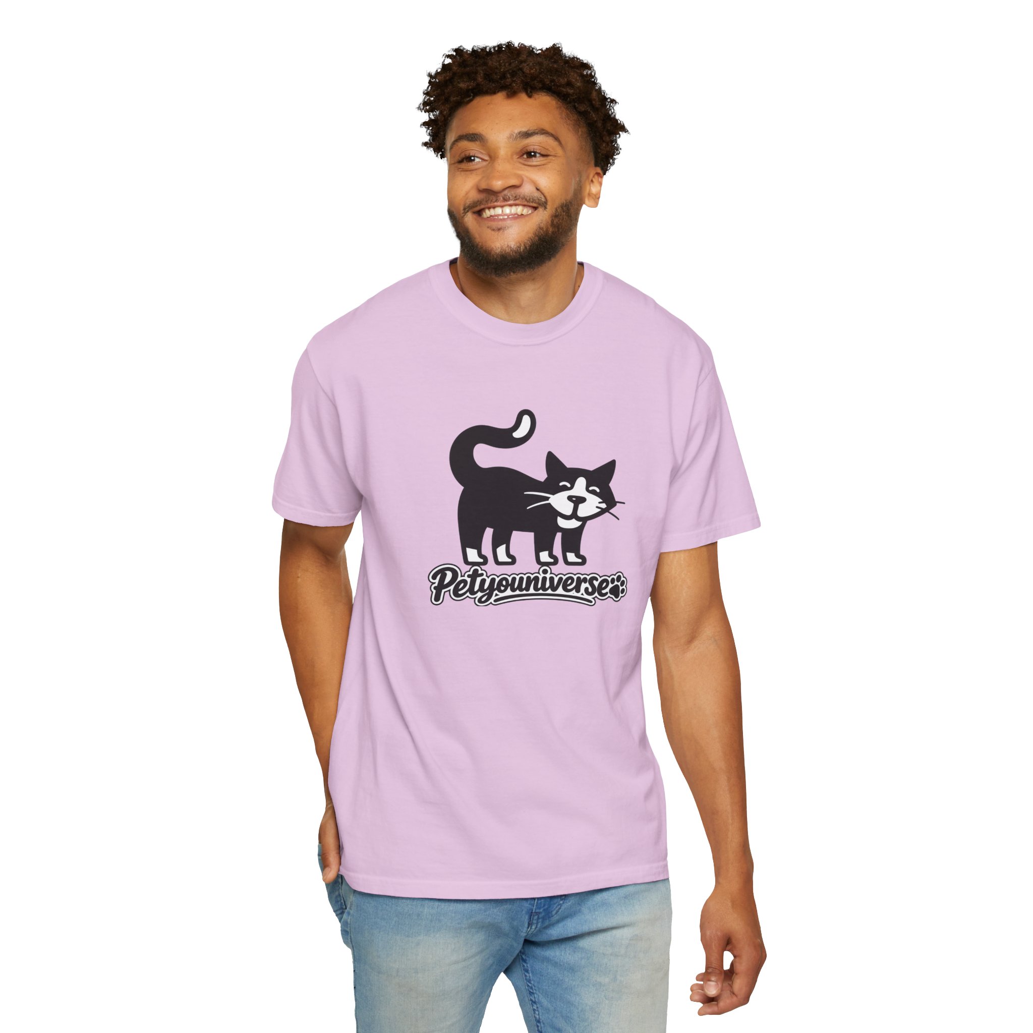 PetYouUniverse Cat Graphic T-Shirt — Vintage Cat Logo Tee - Image 115