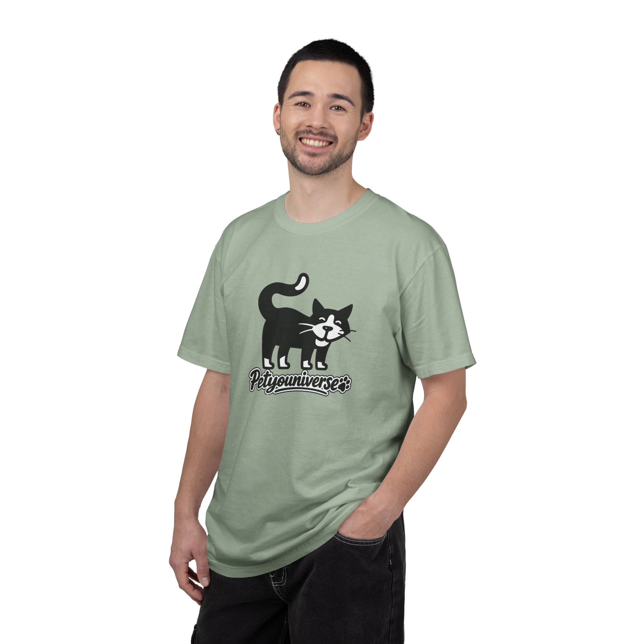 PetYouUniverse Cat Graphic T-Shirt — Vintage Cat Logo Tee - Image 67