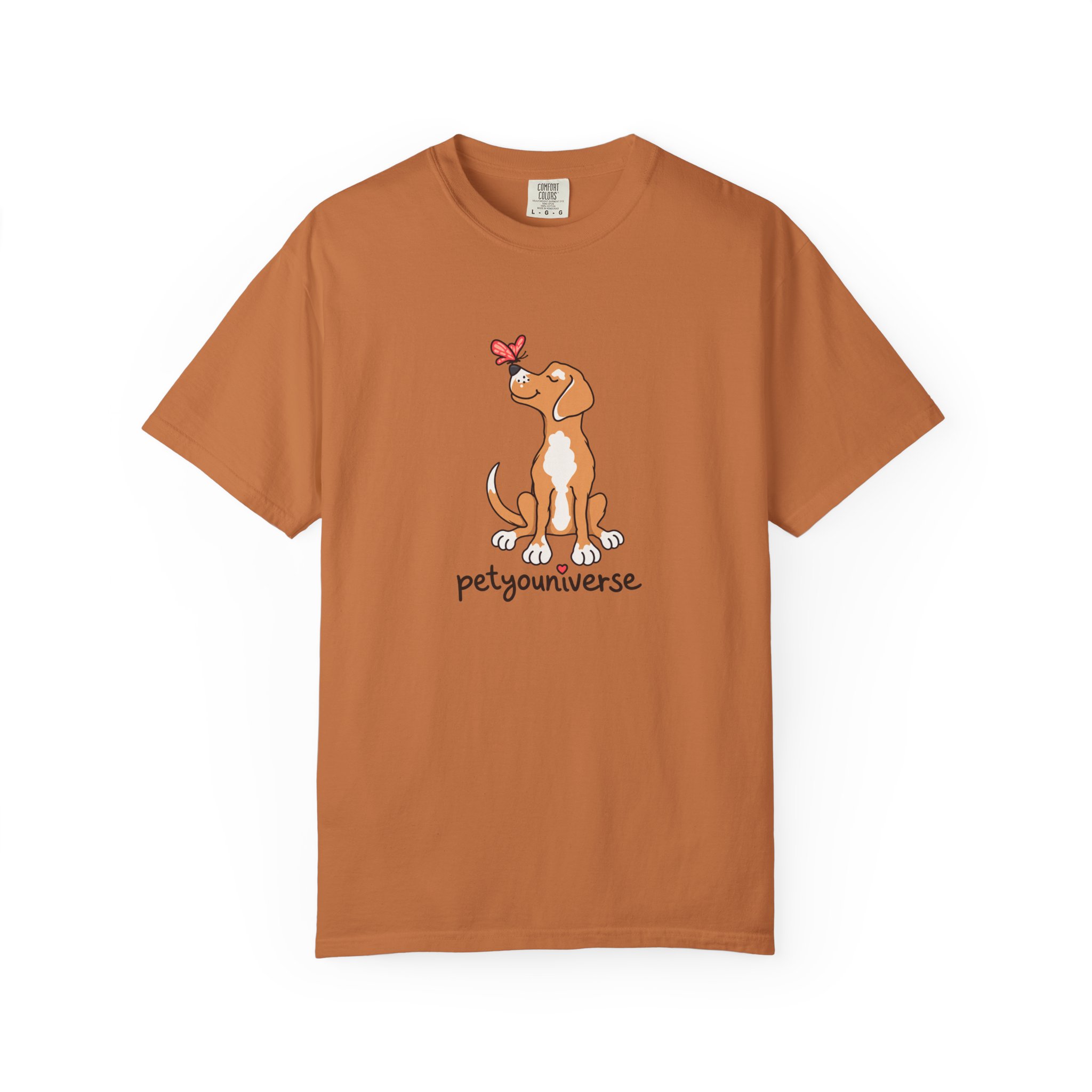 PetYoUniverse Cute Dog & Butterfly T‑Shirt - Image 10