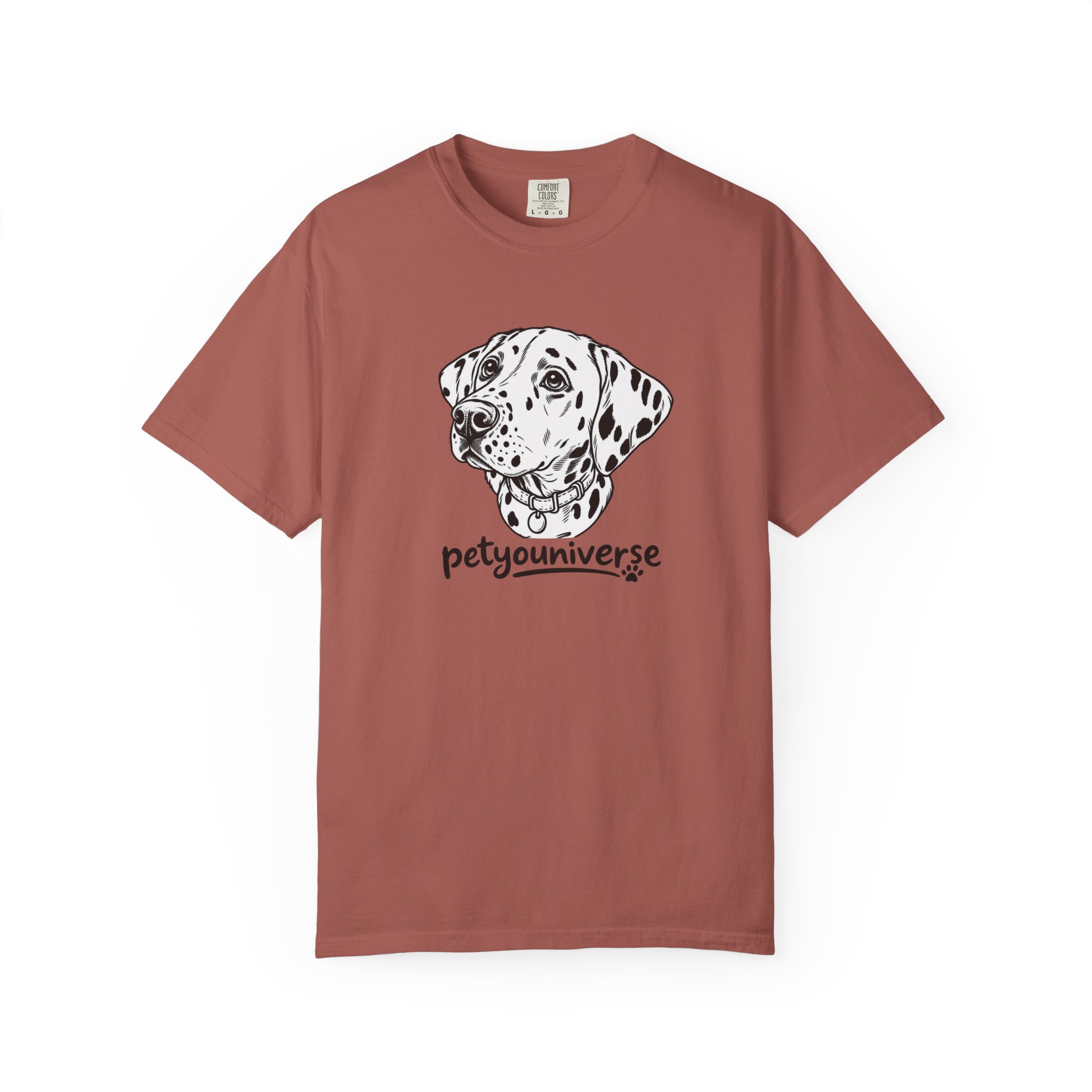 Dalmatian Portrait T-Shirt — "PetYoUniverse" Graphic Tee - Image 127