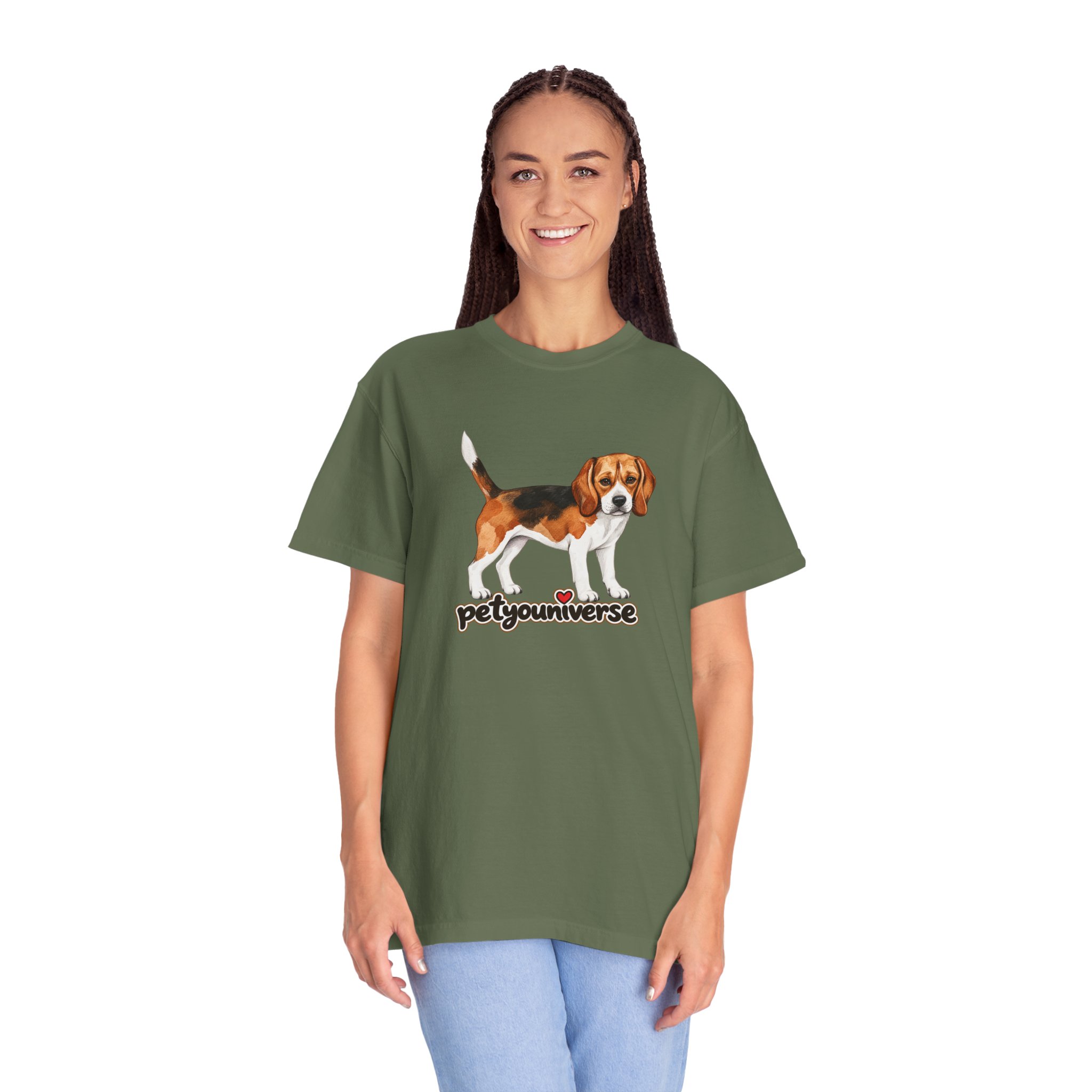 Beagle PetYoUniverse Graphic T-Shirt — Cute Dog Lover Tee - Image 59