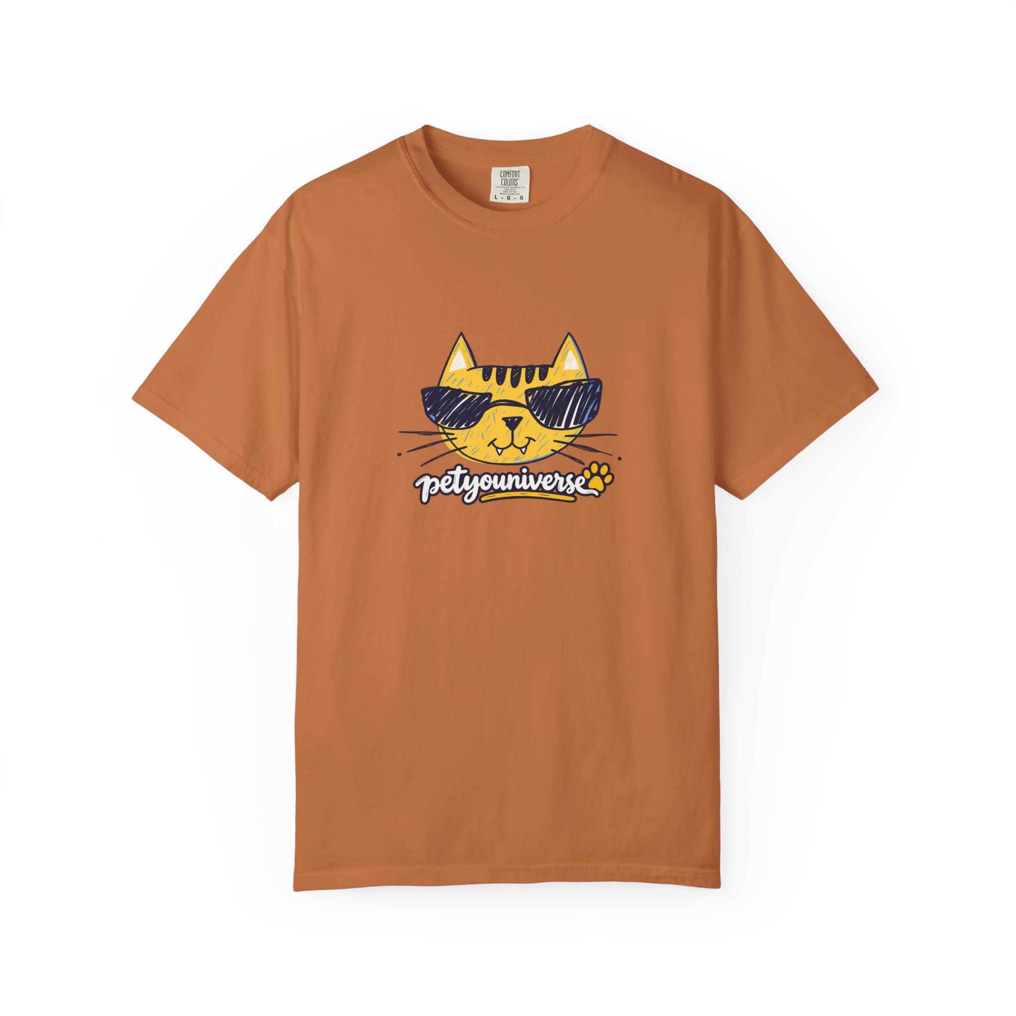 Cool Cat Sunglasses T‑Shirt — 'Purrfectly Awesome' Graphic Tee for Cat Lovers - Image 19