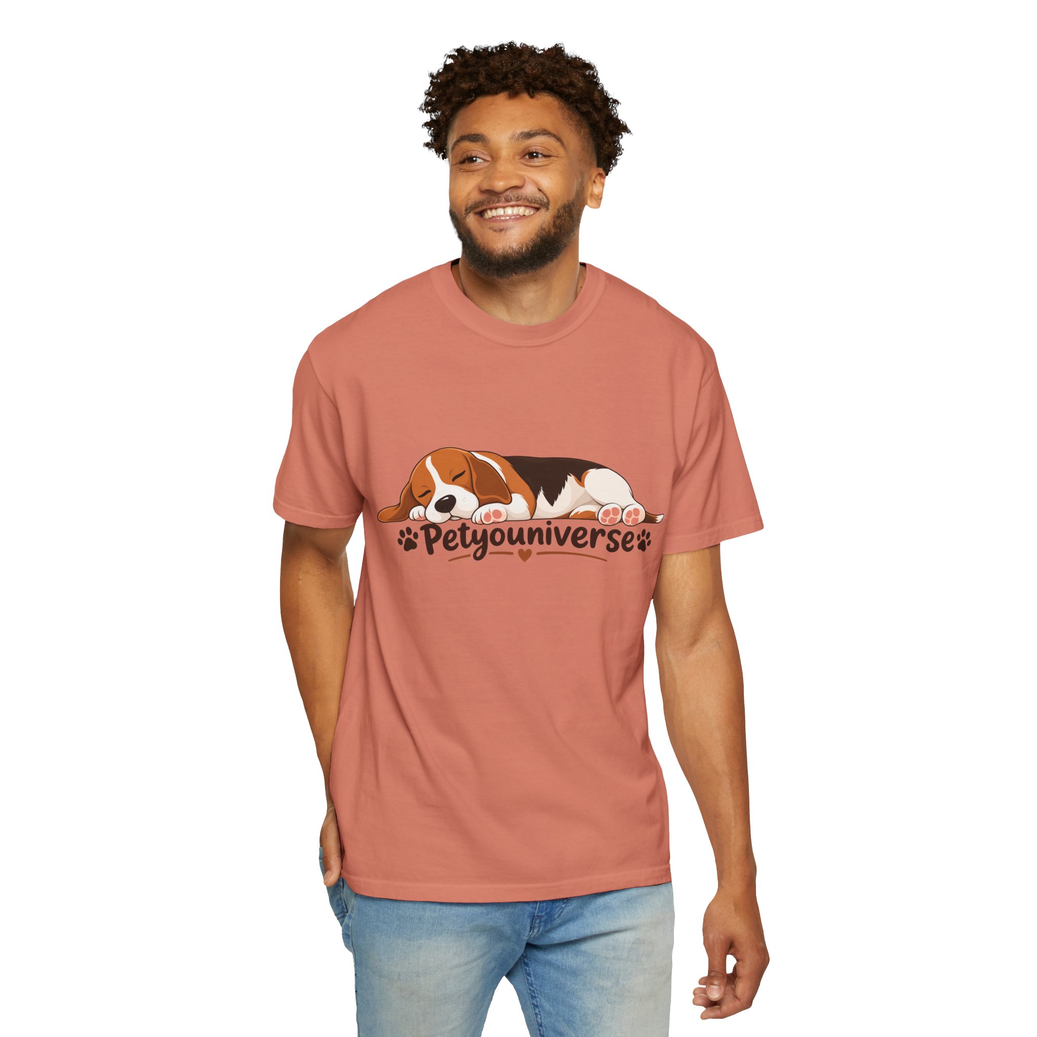 Sleeping Beagle T-Shirt — Cute "PetYoUniverse" Dog Graphic Tee - Image 7
