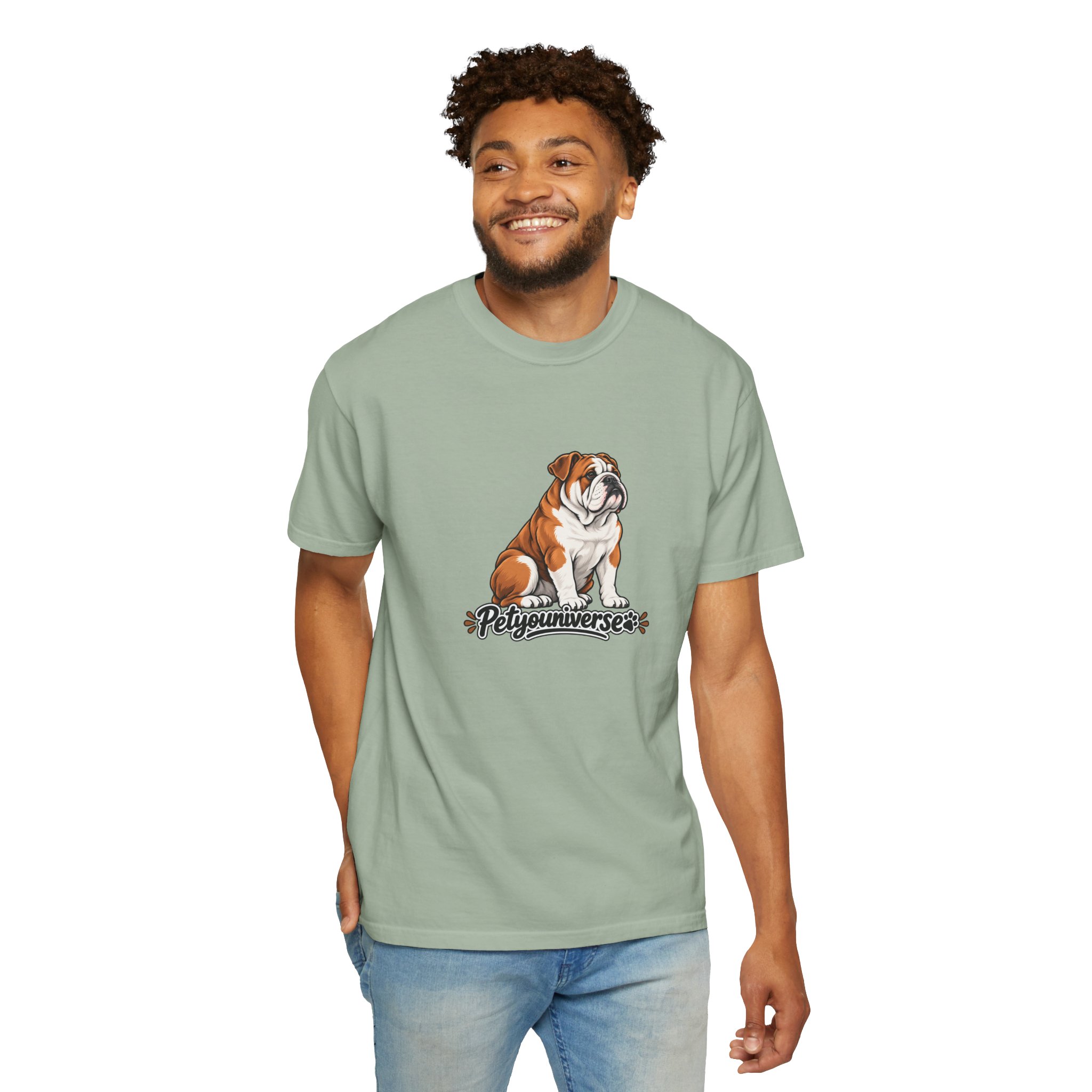 Bulldog Graphic T-Shirt — "PetYoUniverse" Cute Dog Tee for Pet Lovers - Image 88