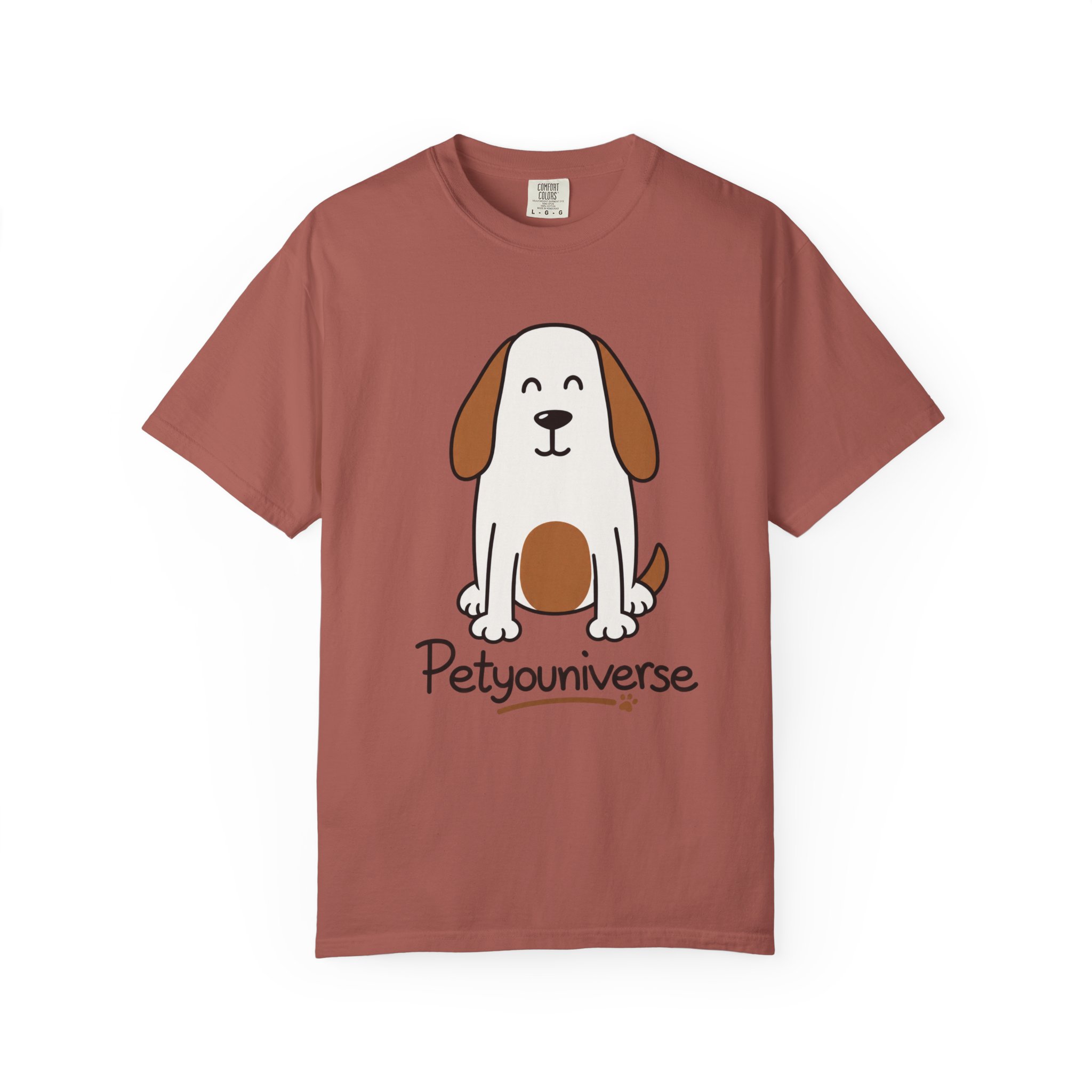 Cute Puppy Graphic T-Shirt — “PetYoUniverse” Dog Lover Tee - Image 100