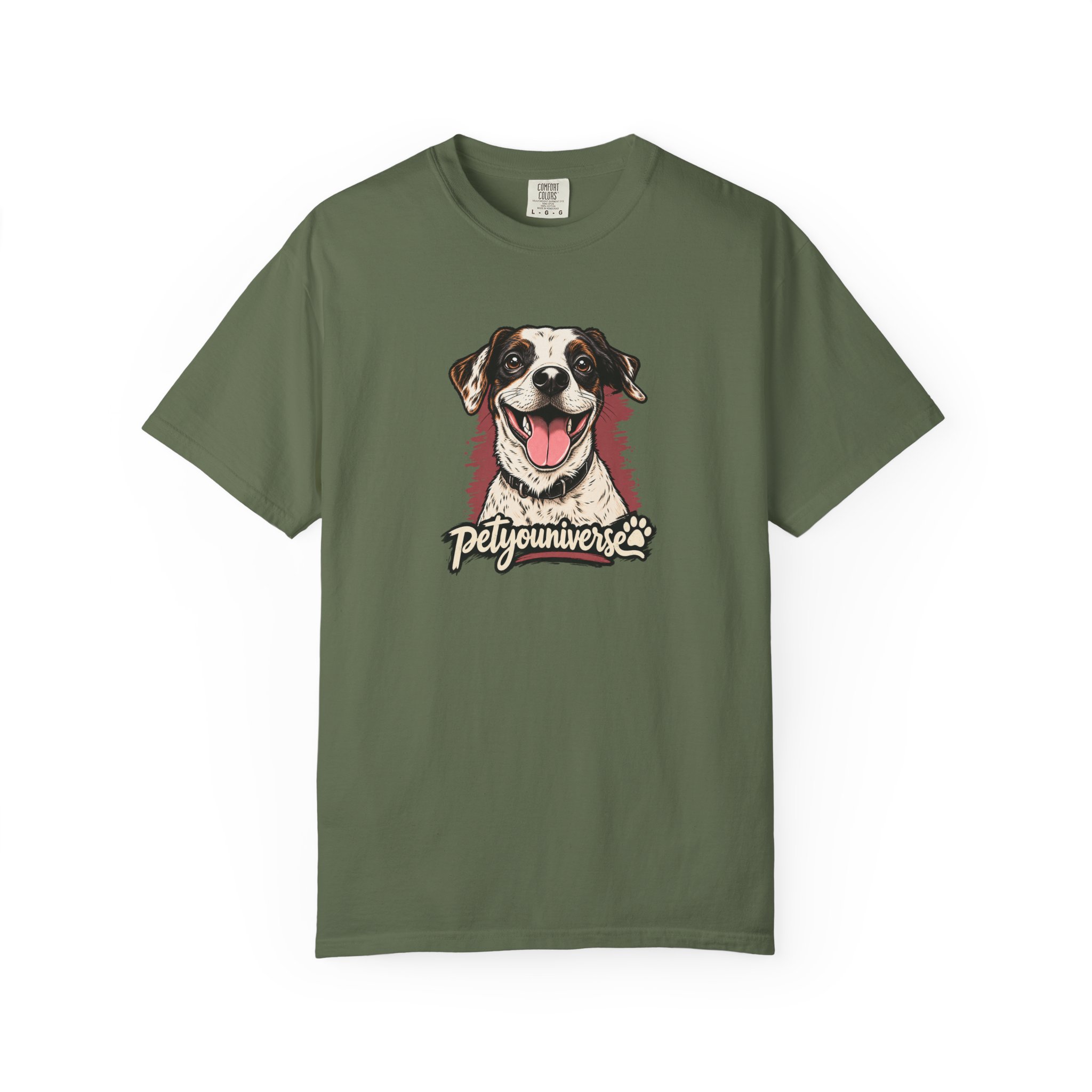 Dog Lover T-Shirt — Smiling Pup "Petyouniverse" Graphic Tee - Image 33
