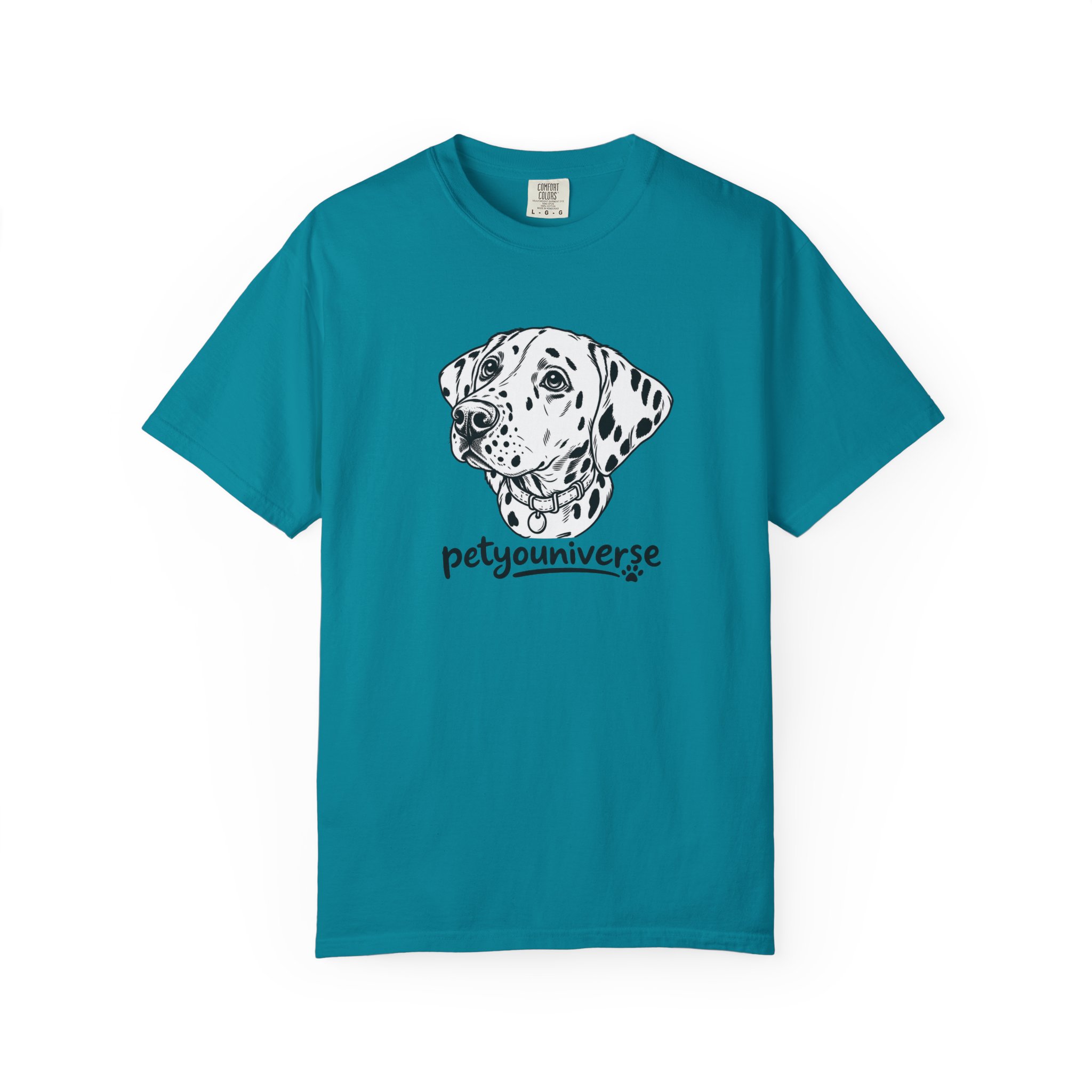 Dalmatian Portrait T-Shirt — "PetYoUniverse" Graphic Tee - Image 73