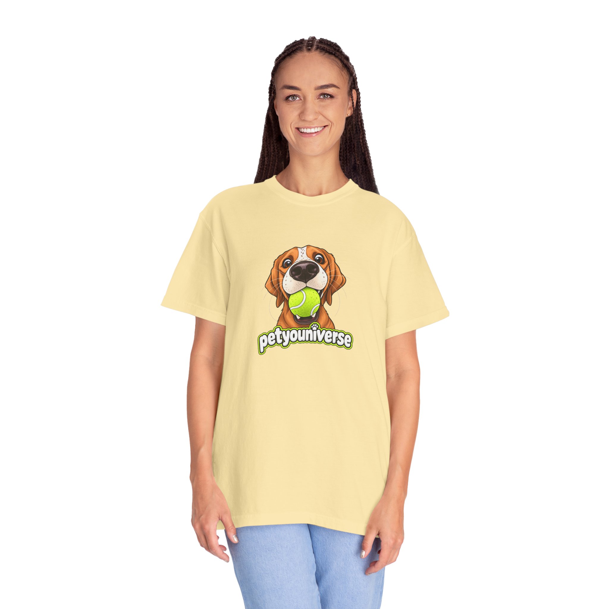 PetYoUniverse Tee — Cute Dog Holding Tennis Ball Graphic T‑Shirt - Image 14