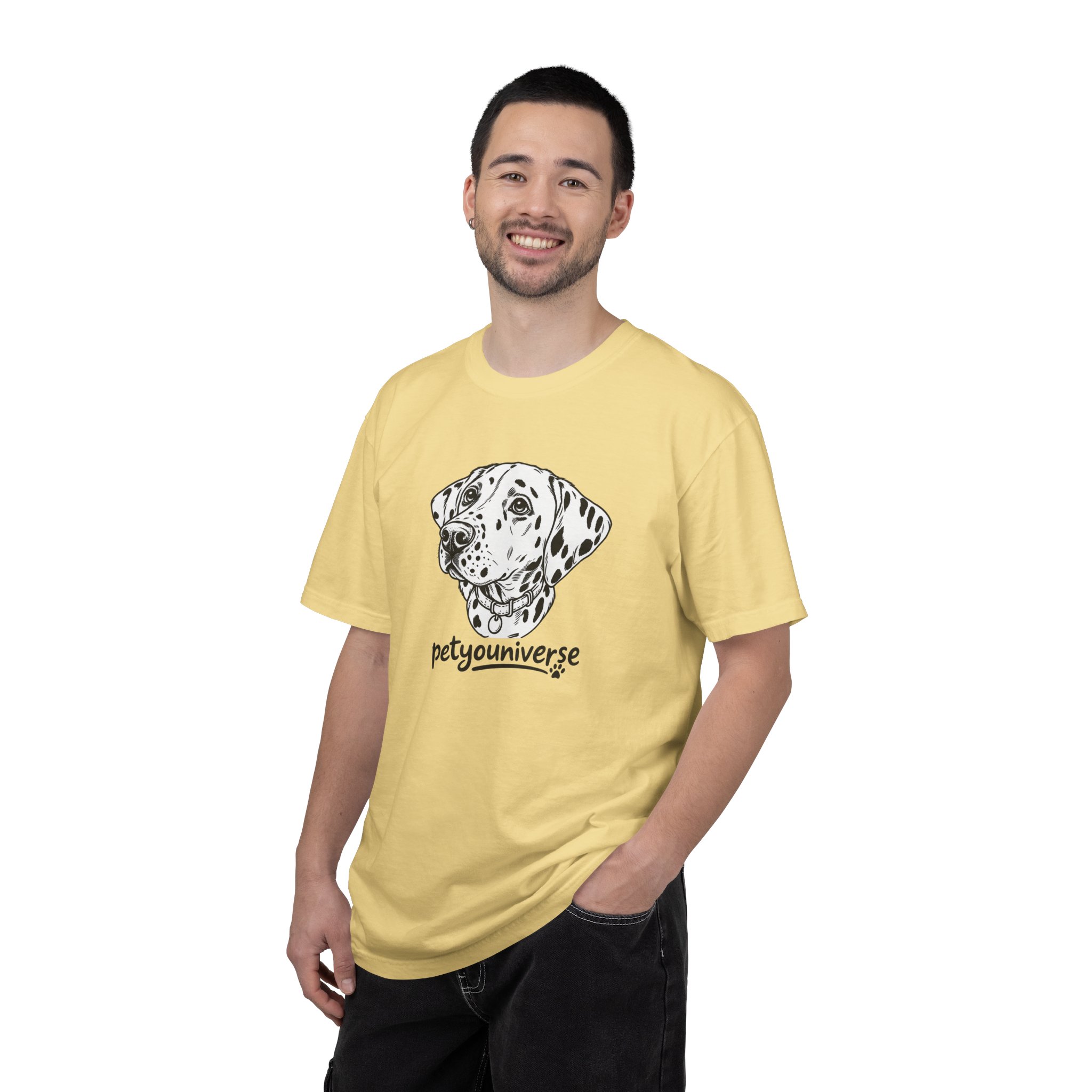Dalmatian Portrait T-Shirt — "PetYoUniverse" Graphic Tee - Image 40