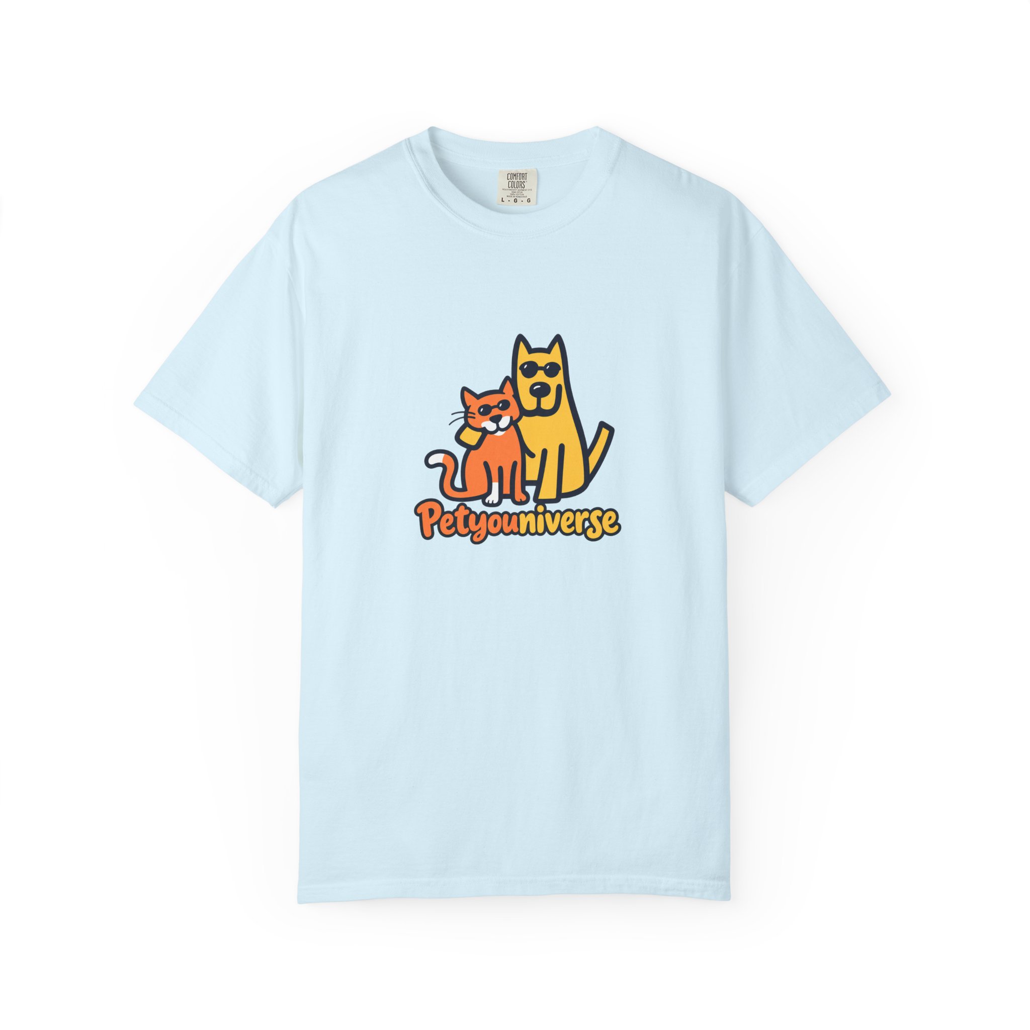 PetyoUniverse Cute Cat & Dog Graphic T-Shirt — Vintage Garment-Dyed Tee for Pet Lovers - Image 100