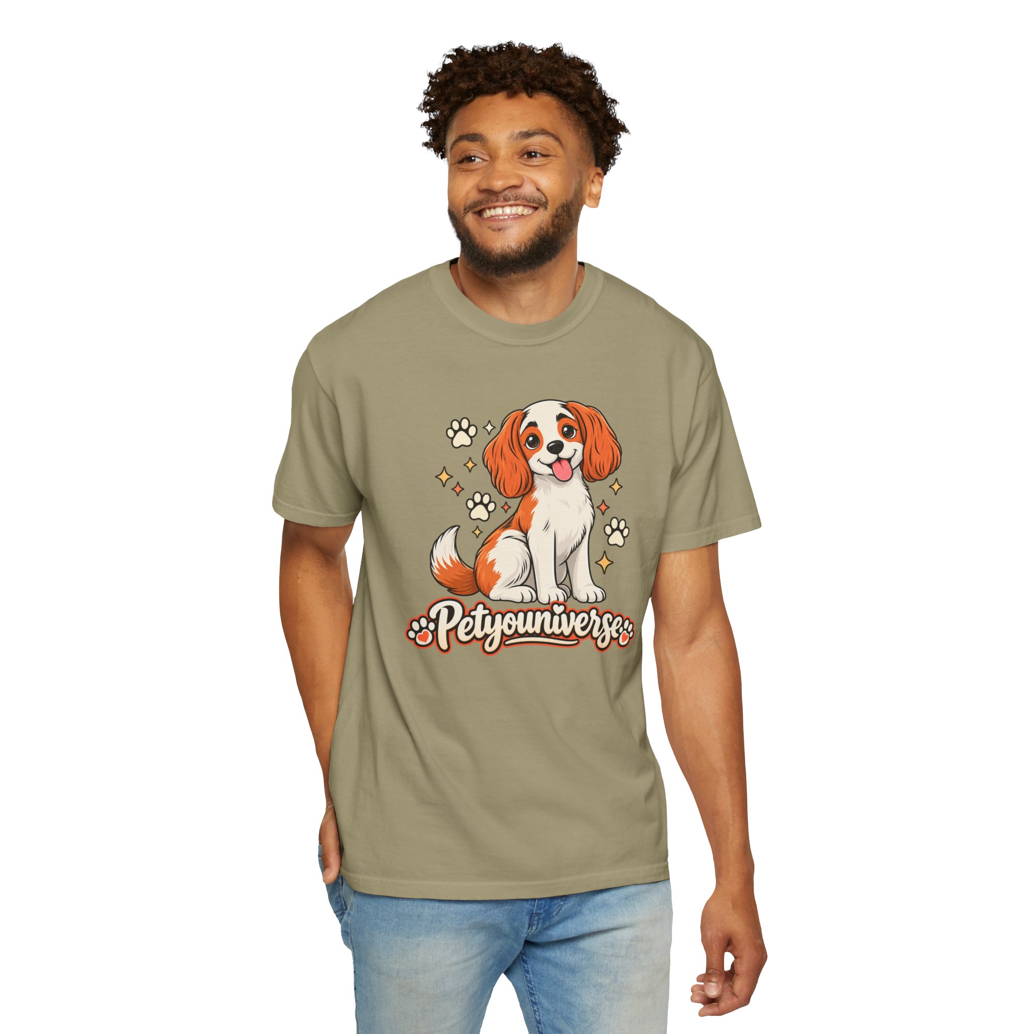 Cavalier King Charles Dog T-Shirt — "PetYoUniverse" Cute Puppy Graphic Tee - Image 34