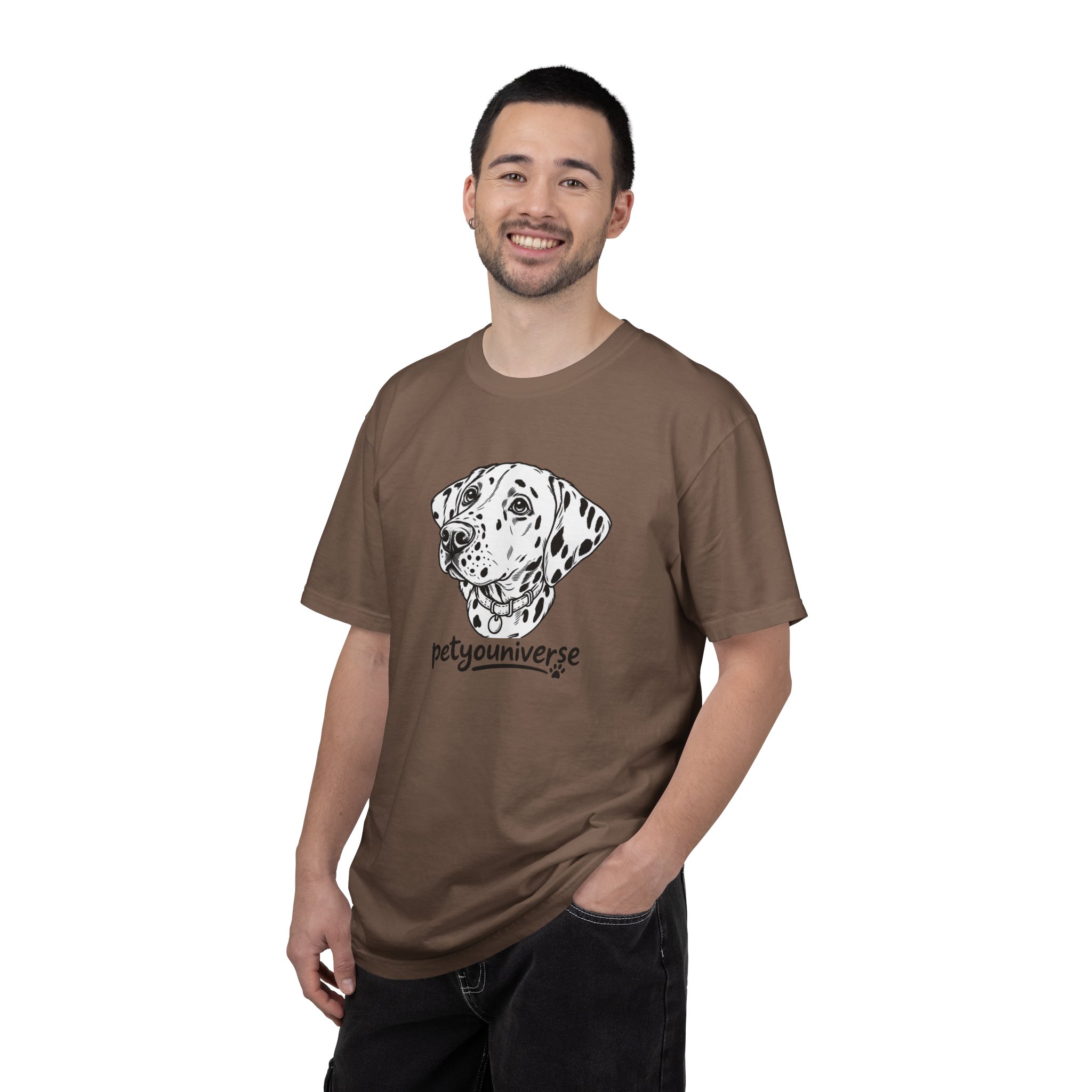Dalmatian Portrait T-Shirt — "PetYoUniverse" Graphic Tee - Image 31