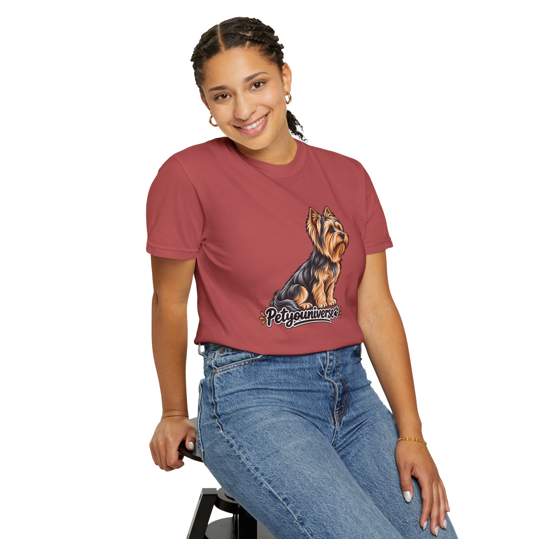 Yorkshire Terrier Graphic T-Shirt — 'Petyouniverse' Dog Lover Tee - Image 96
