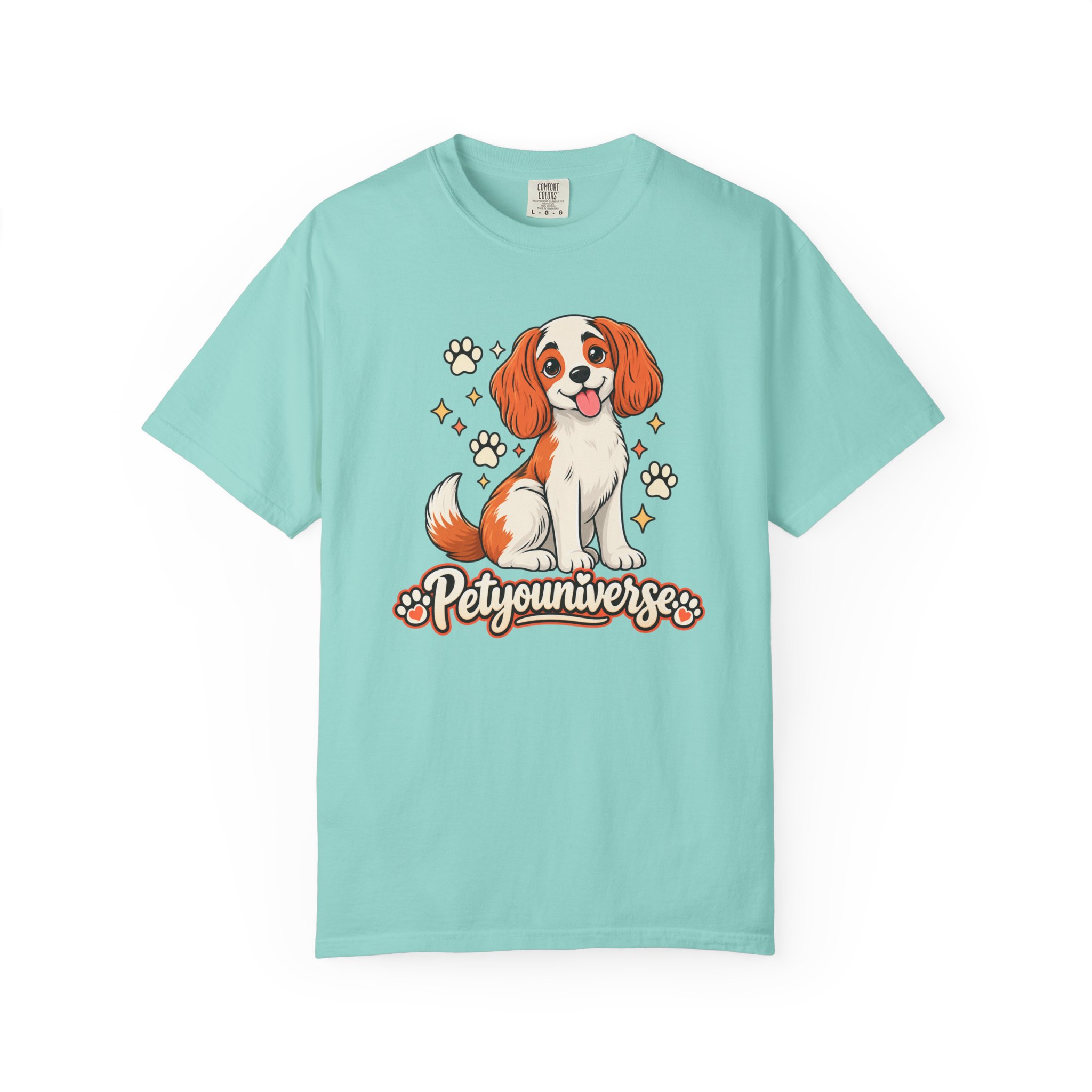 Cavalier King Charles Dog T-Shirt — "PetYoUniverse" Cute Puppy Graphic Tee - Image 73