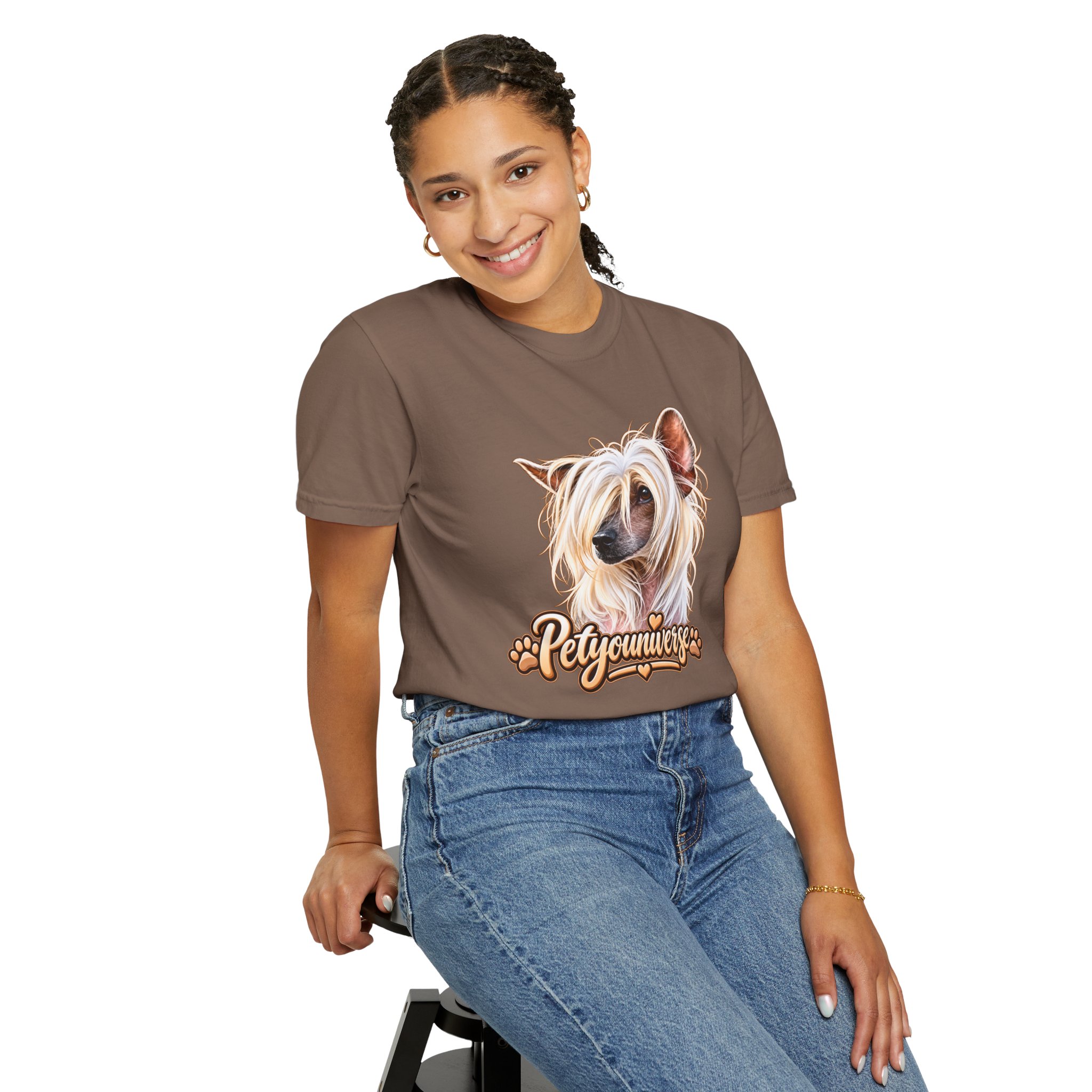PetYouniverse Chinese Crested Dog T-Shirt — Cute Pet Portrait Tee - Image 51