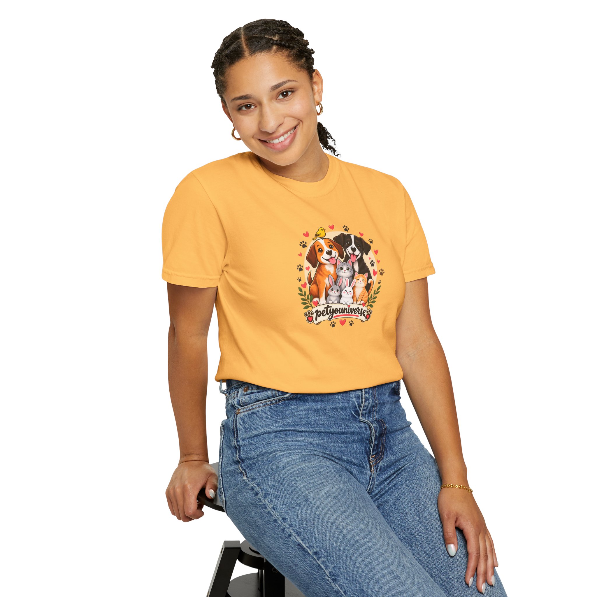 Dog Mom & Dad T-Shirt — 'Pet Parents' Cute Puppy Portrait Tee - Image 15