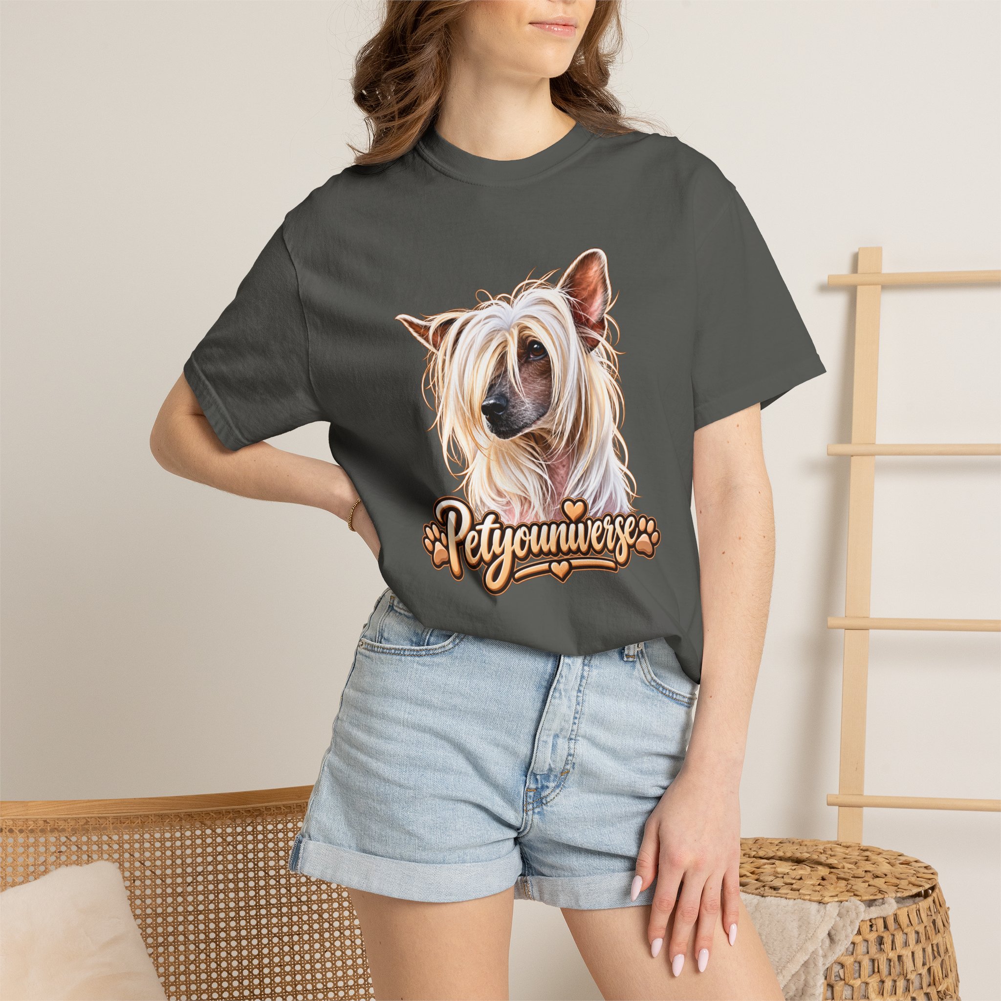 PetYouniverse Chinese Crested Dog T-Shirt — Cute Pet Portrait Tee - Image 56