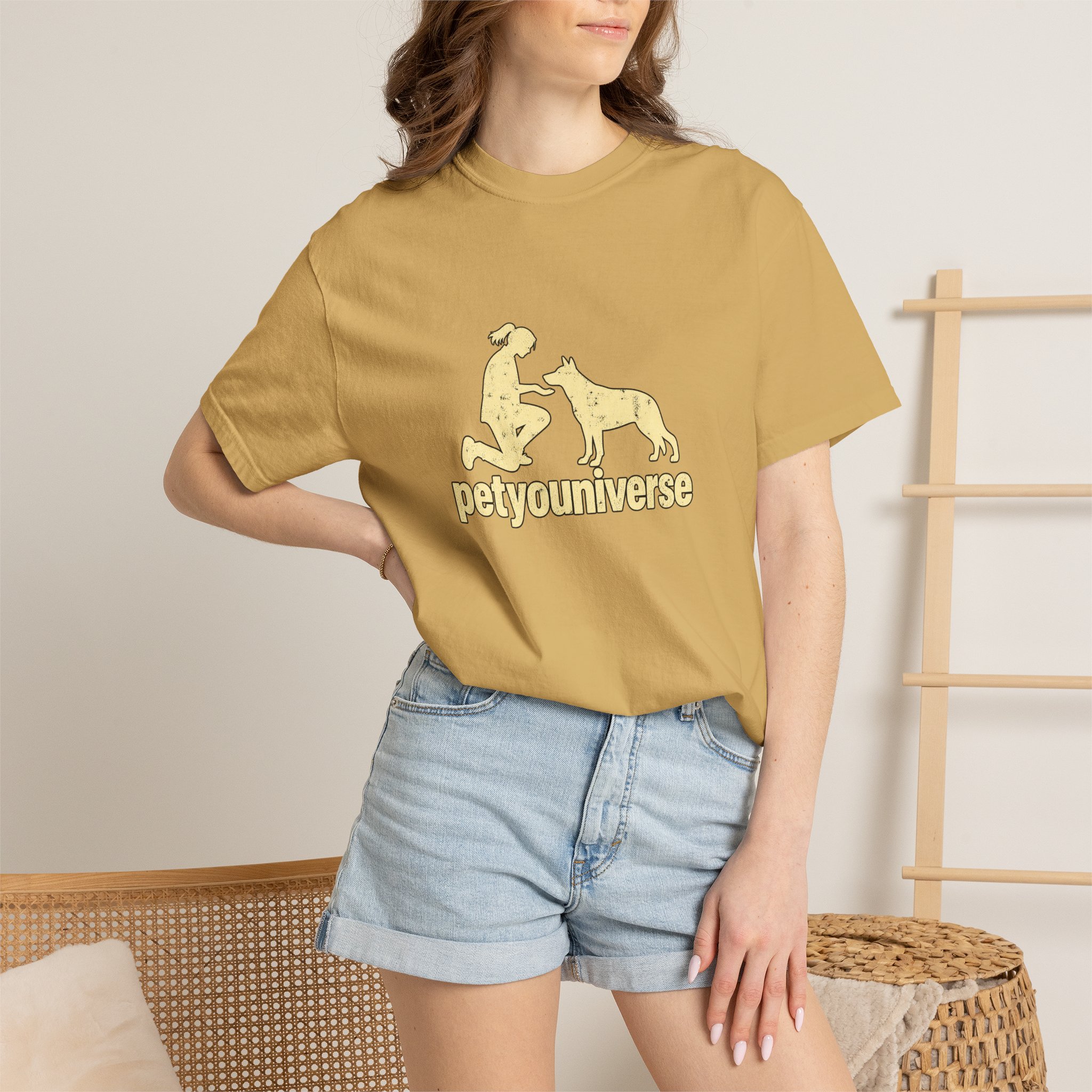 PetYoUniverse Dog Lover T-Shirt — Retro Paw & Pet Silhouette Tee - Image 11