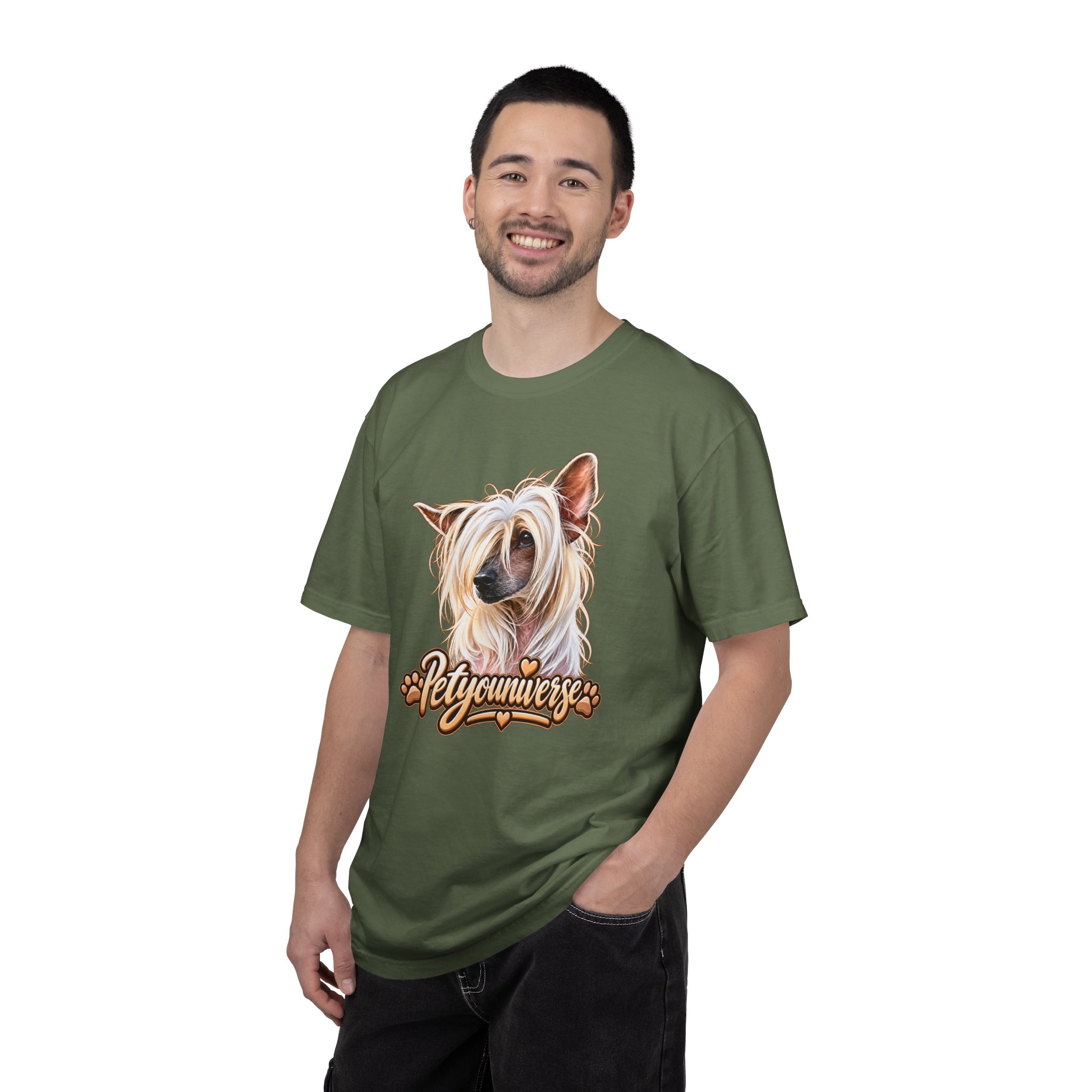 PetYouniverse Chinese Crested Dog T-Shirt — Cute Pet Portrait Tee - Image 67