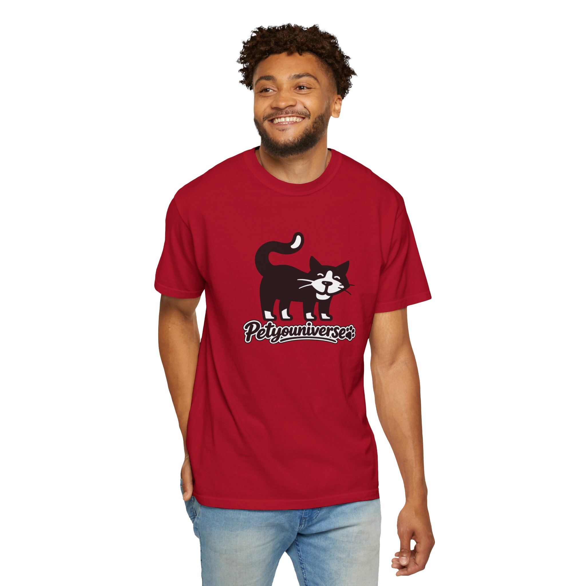 PetYouUniverse Cat Graphic T-Shirt — Vintage Cat Logo Tee - Image 142