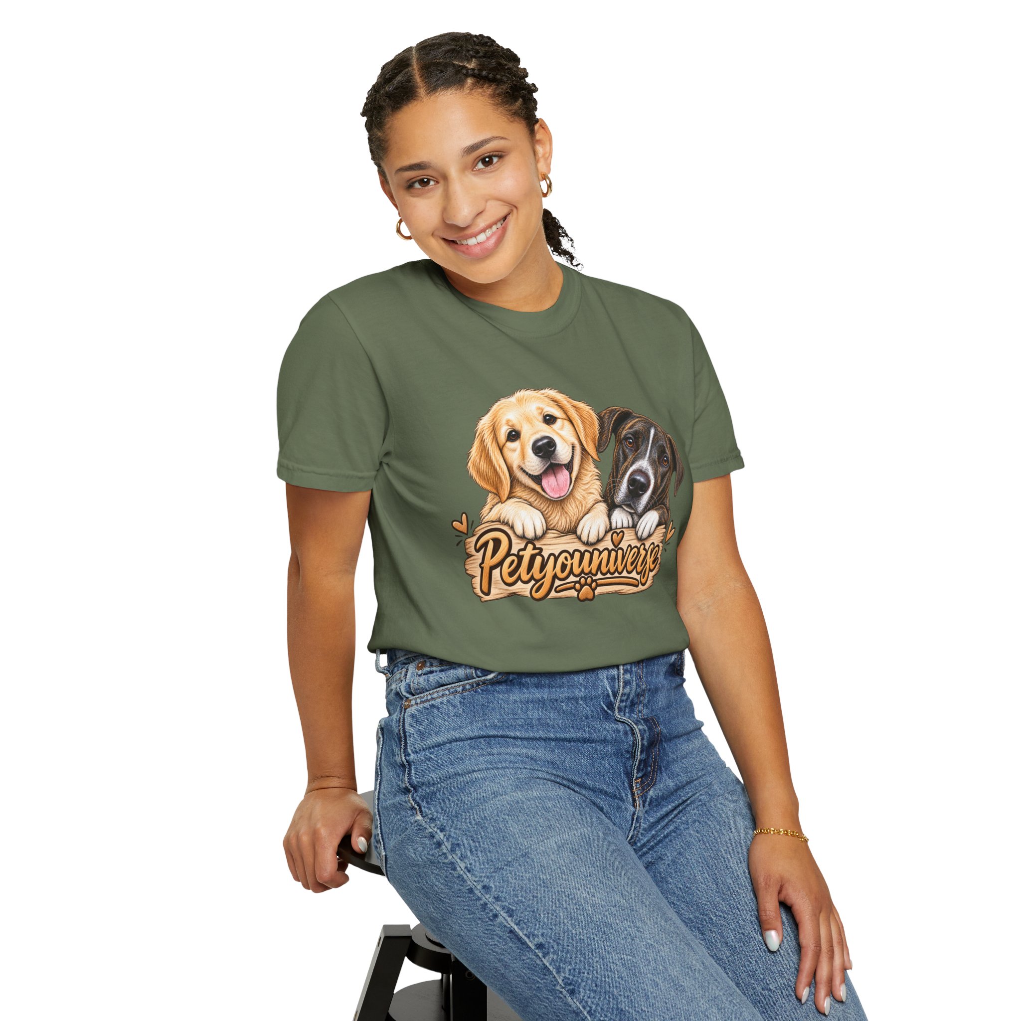 Petyouniverse Cute Dogs Graphic T-Shirt - Image 51